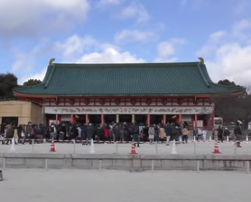 平安神宮のご利益は？初詣2023の混雑の回避方法や駐車場も