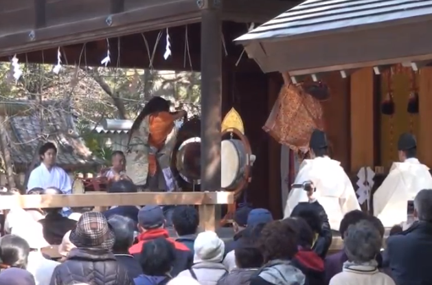 船橋大神宮の豆まき2022|節分祭の神楽奉納も見られる！⇒中止